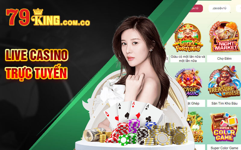 Khái quát tựa game casino online 79king cực thú vị